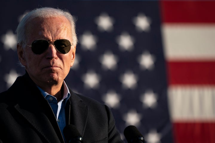 Joe Biden, el 20 de octubre de 2021, durante un mitin en Saint Paul, Minnesota.