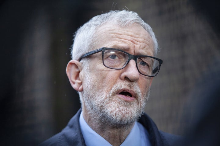 Former Labour leader Jeremy Corbyn who will be readmitted to Labour just weeks after he was suspended for saying the scale of anti-Semitism in the party was "dramatically overstated"