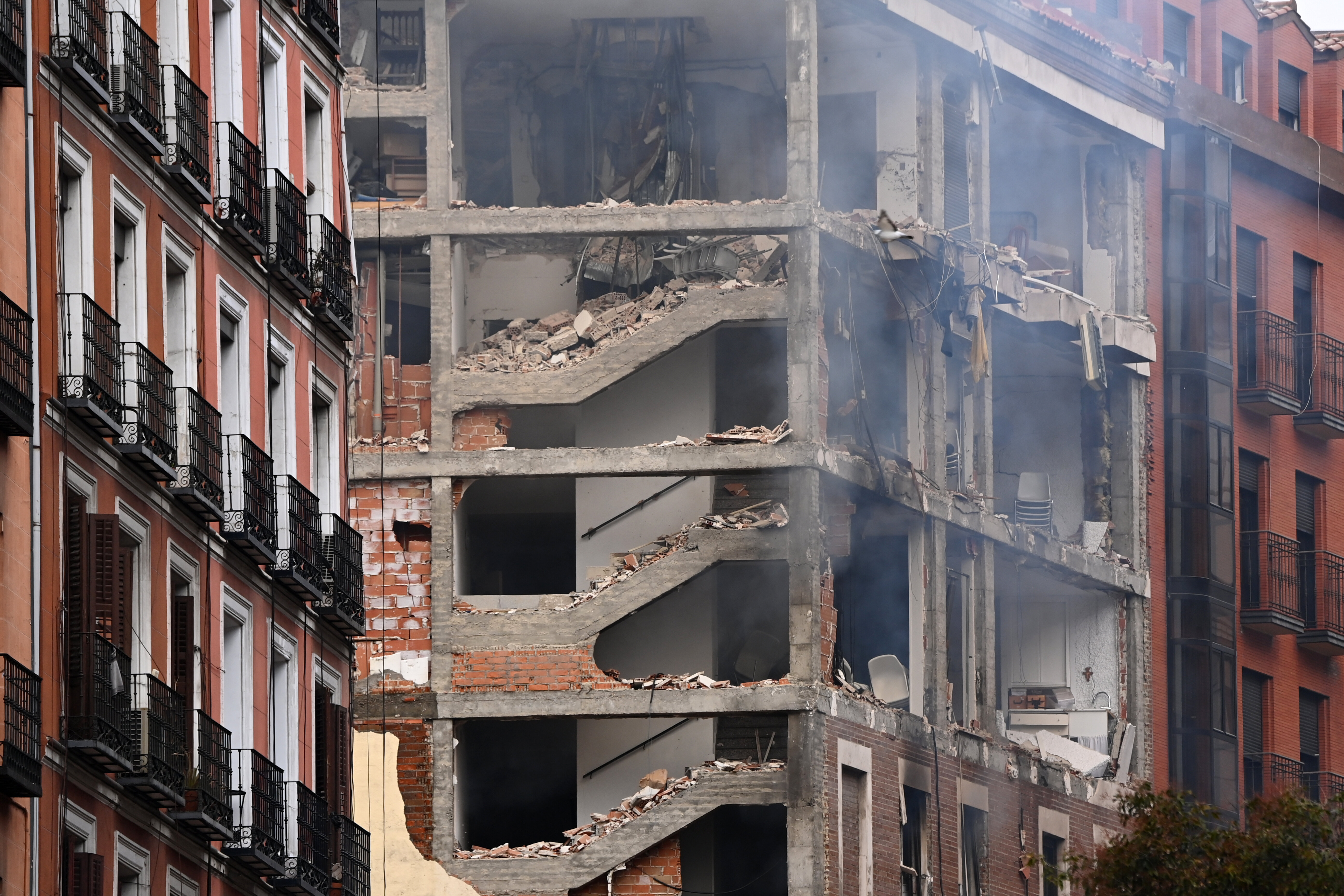 Une explosion à Madrid ravage un immeuble, au moins 2 morts