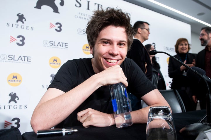 El Rubius en la conferencia de Virtual Hero en el festival de cine fantástico de Sitges en 2018.