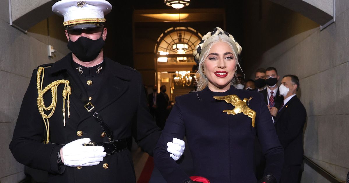 Lady Gaga Delivers Stunning Performance At Joe Bidens Inauguration Ceremony Huffpost