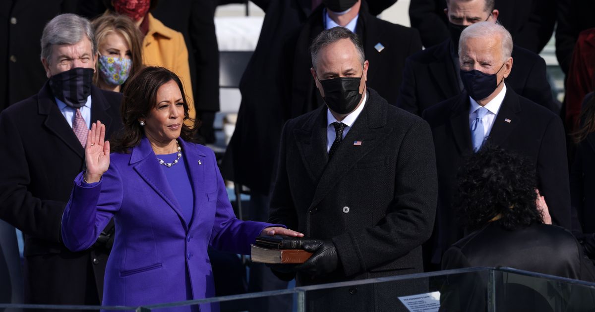 Kamala Harris Sworn In As Vice President Of The United States ...