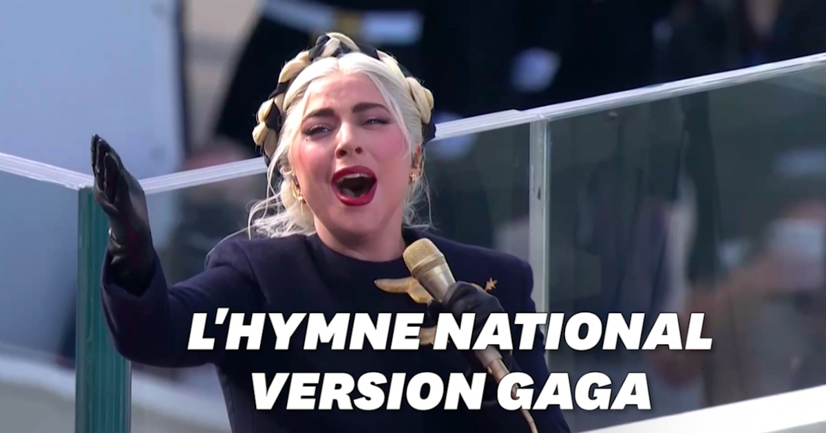 Lady Gaga chante l