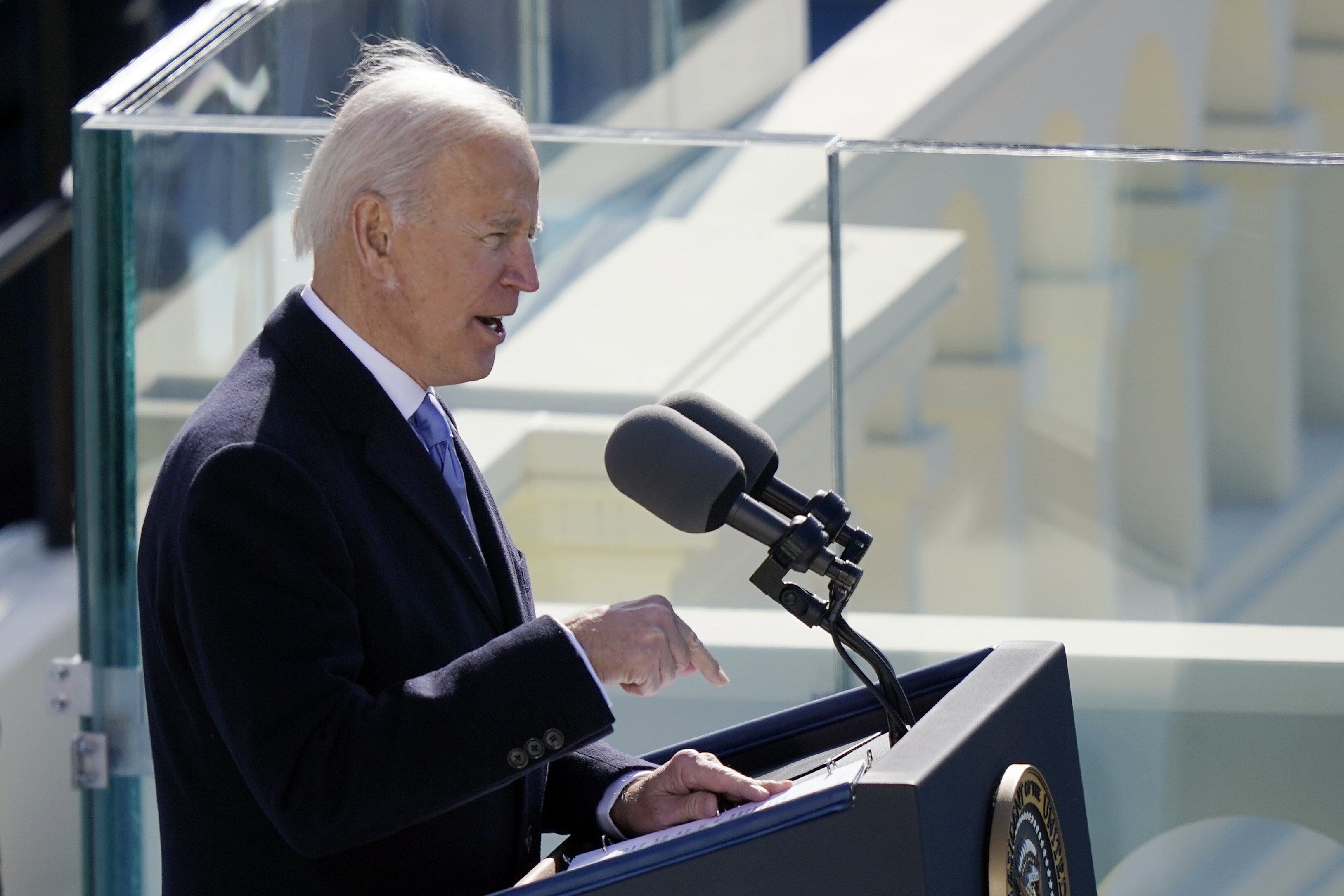 Biden investi 46e président des États-Unis: "La démocratie l'a emporté"