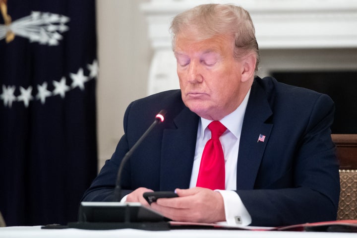 <a href="https://www.huffpost.com/topic/donald-trump" role="link" class=" js-entry-link cet-internal-link" data-vars-item-name="Donald Trump" data-vars-item-type="text" data-vars-unit-name="6008d77ec5b697df1a0be188" data-vars-unit-type="buzz_body" data-vars-target-content-id="https://www.huffpost.com/topic/donald-trump" data-vars-target-content-type="feed" data-vars-type="web_internal_link" data-vars-subunit-name="article_body" data-vars-subunit-type="component" data-vars-position-in-subunit="0">Donald Trump</a> left the White House for the final time as president on Wednesday, snubbing president-elect Joe Biden’s inauguration