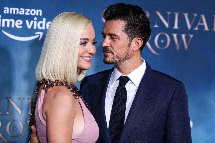 Katy Perry and Orlando Bloom