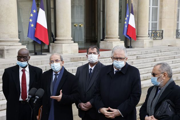 Plusieurs membres du CFCM le lundi 18 janvier à l'Élysée pour la signature de la Charte de l'islam