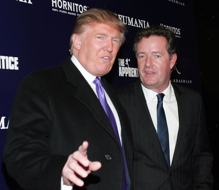 Donald Trump and Piers Morgan in 2010