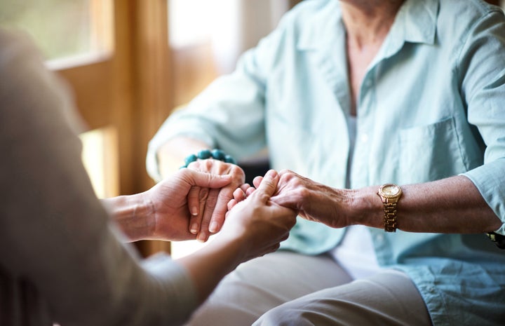 Caregivers can be an elderly person's sole source of information.