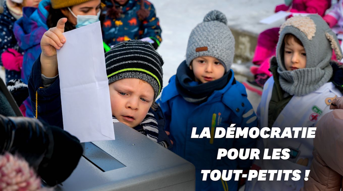 En Suisse, la démocratie directe enseignée dès la maternelle