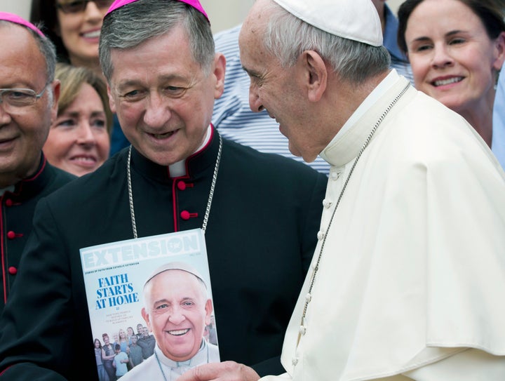 Cardinal Blase Cupich was appointed Archbishop of Chicago by Pope Francis on Sept. 20, 2014, and tapped to be a cardinal on Oct. 9, 2016.