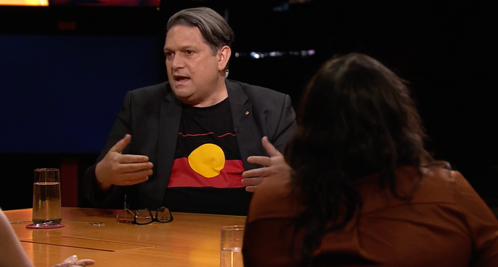 Playwright and artistic director Wesley Enoch on NITV's 'The Whole Table'. 