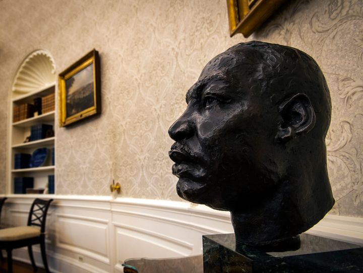 マーティン・ルーサー・キング・ジュニア氏の胸像