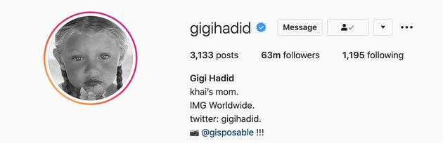 Gigi Hadid Dropped Her Daughter S Name So Subtly You Might Ve Missed It Huffpost