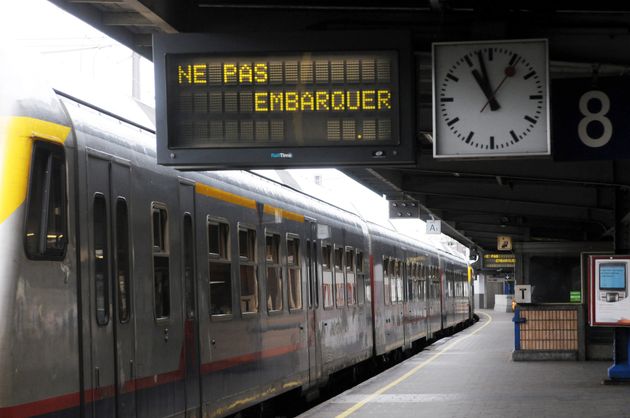 Photo d'illustration: la gare de Bruxelles Midi le 5 novembre 2009.