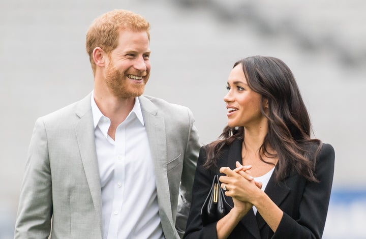 The Duke and Duchess of Sussex during a visit to Dublin July 11, 2018.