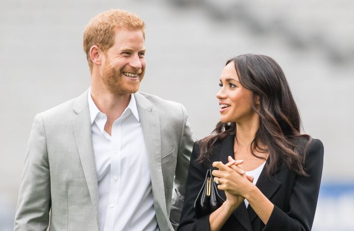 The Duke and Duchess of Sussex during a visit to Dublin July 11, 2018.