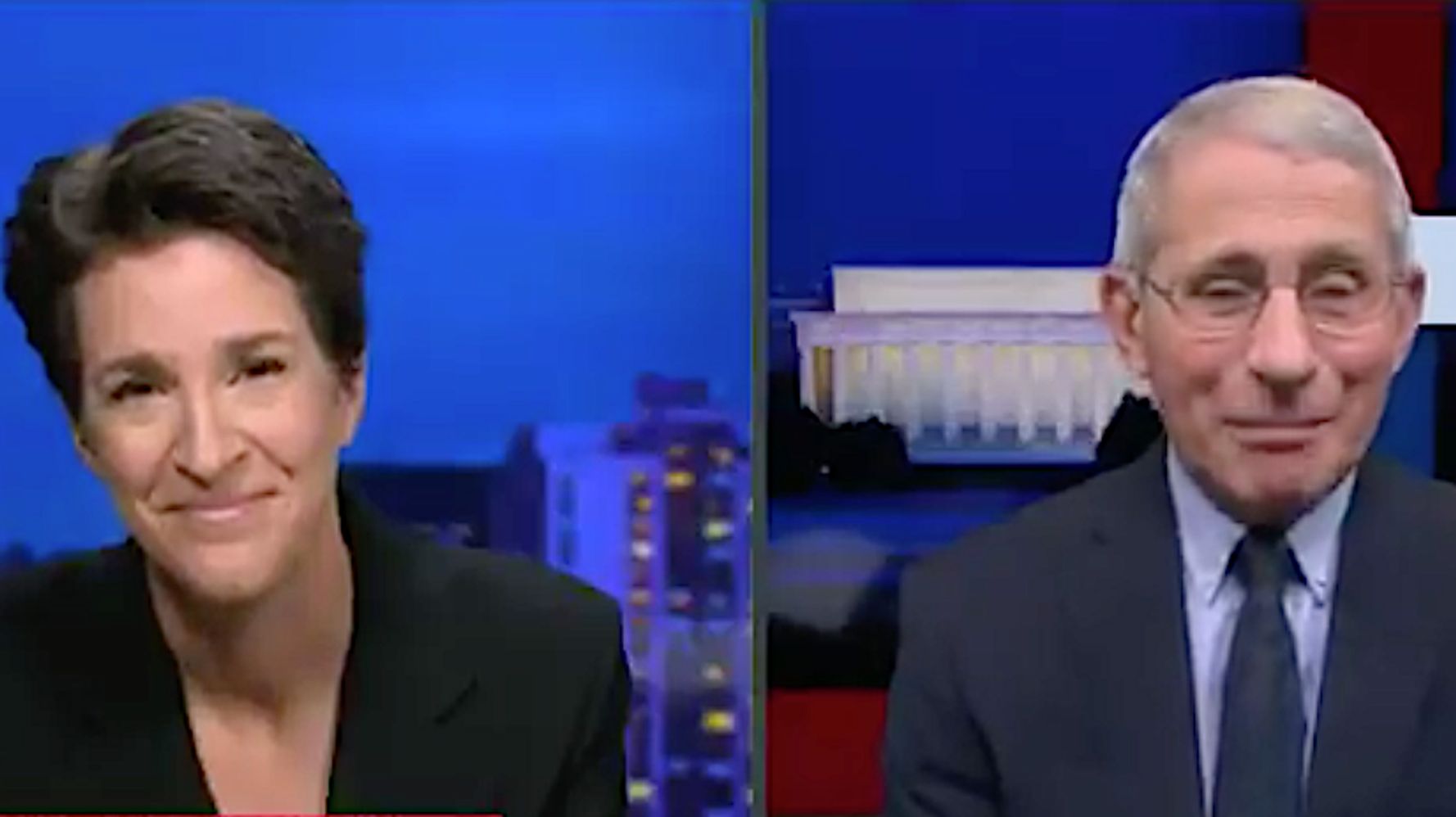 Dr. Fauci Tells Rachel Maddow White House Blocked Him From Appearing On Her Show