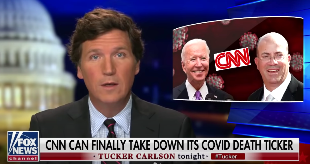 ‘That Is False’: CNN Roundly Debunks Tucker Carlson’s COVID-19 Tracker Lie