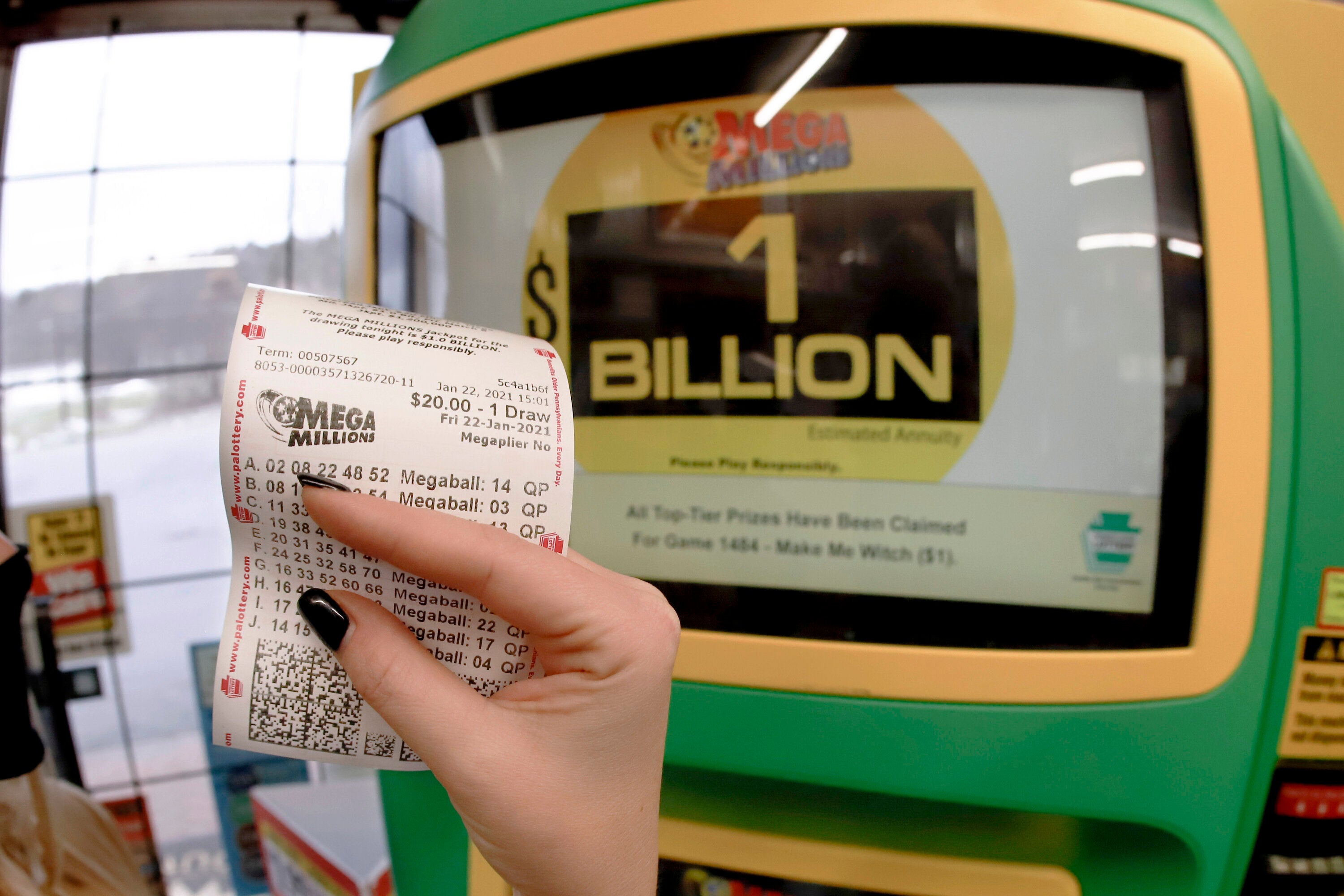 Single Mega Millions Ticket Sold In Michigan Scoops $1 Billion Jackpot