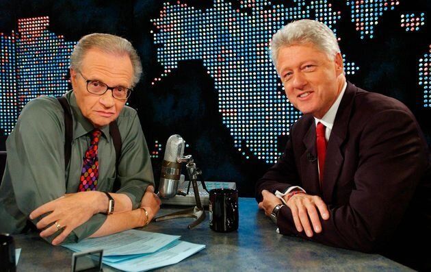 President Bill Clinton on CNN's "Larry King Live" on Sept. 3, 2002.