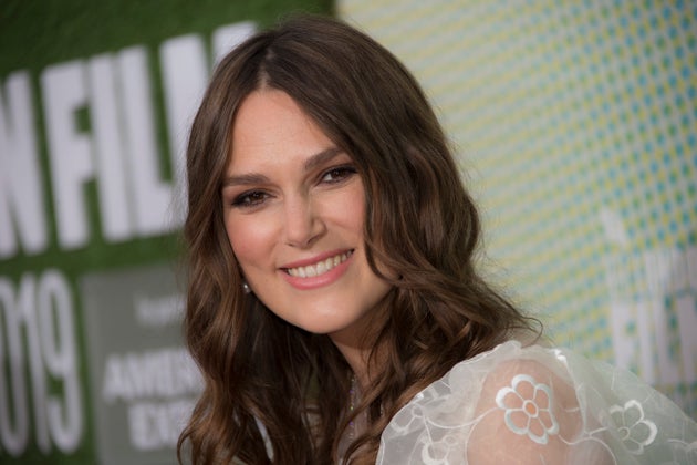 Keira Knightley le 10 octobre 2019 lors du London Film Festival (Photo by Joel C