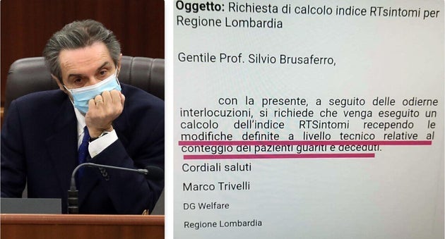 Lombardia "rossa" per errore. Fontana accusa, ma una mail sembra smentirlo Lombardia "rossa" per errore. Fontana accusa, ma una mail sembra smentirlo