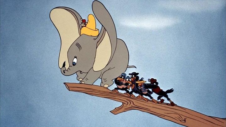 Un fotograma de 'Dumbo'.