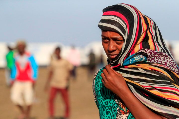Εκτοπισμένη από την επαρχία Tigray σε καταυλισμό προσφύγων στο Ανατολικό Σουδάν - 8 Ιανουαρίου 2021