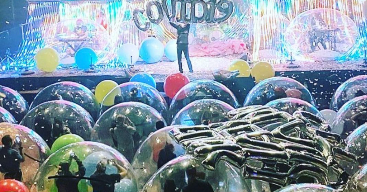 The Flaming Lips' CovidSafe 'Space Bubble' Concert Looks Fun But