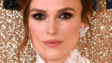 British actress Keira Knightley is seen in an advertising campaign