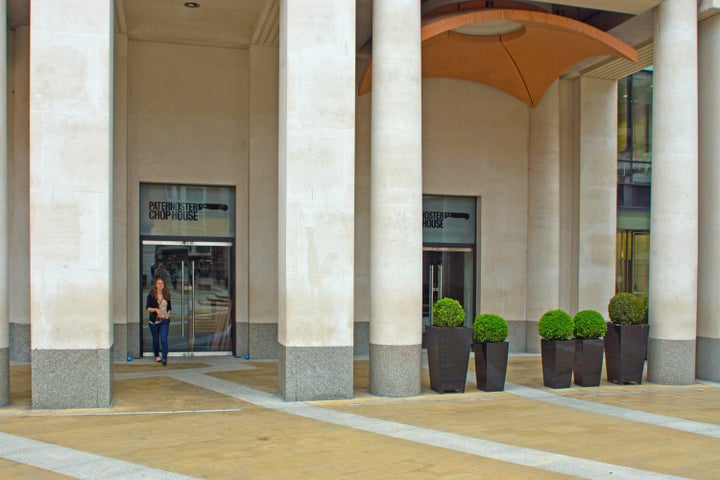 The Paternoster Chop House is situated in Paternoster Square beside St Paul's Cathedral