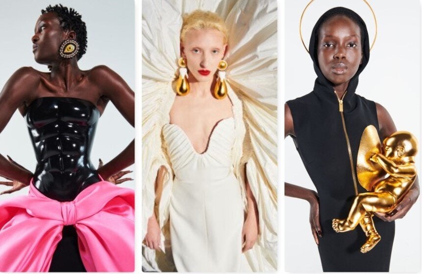 Schiaparelli ricuce lo spirito di Elsa, Dior in viaggio tra tarocchi e simboli Schiaparelli ricuce lo spirito di Elsa, Dior in viaggio tra tarocchi e simboli