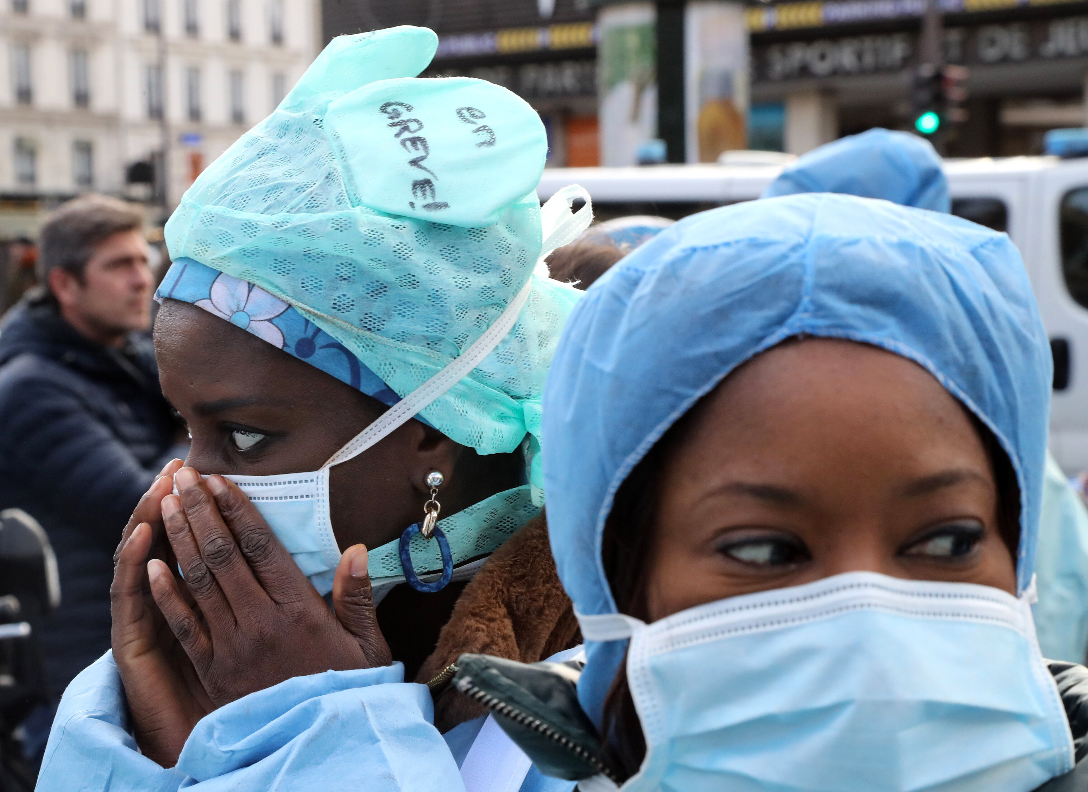 Grève des enseignants, avec les infirmières scolaires en "tête de cortège"