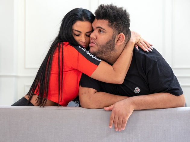 Katie and Harvey Price as seen in their new documentary