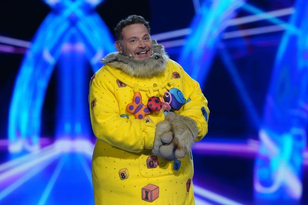 John Thomson has admitted filming The Masked Singer was 