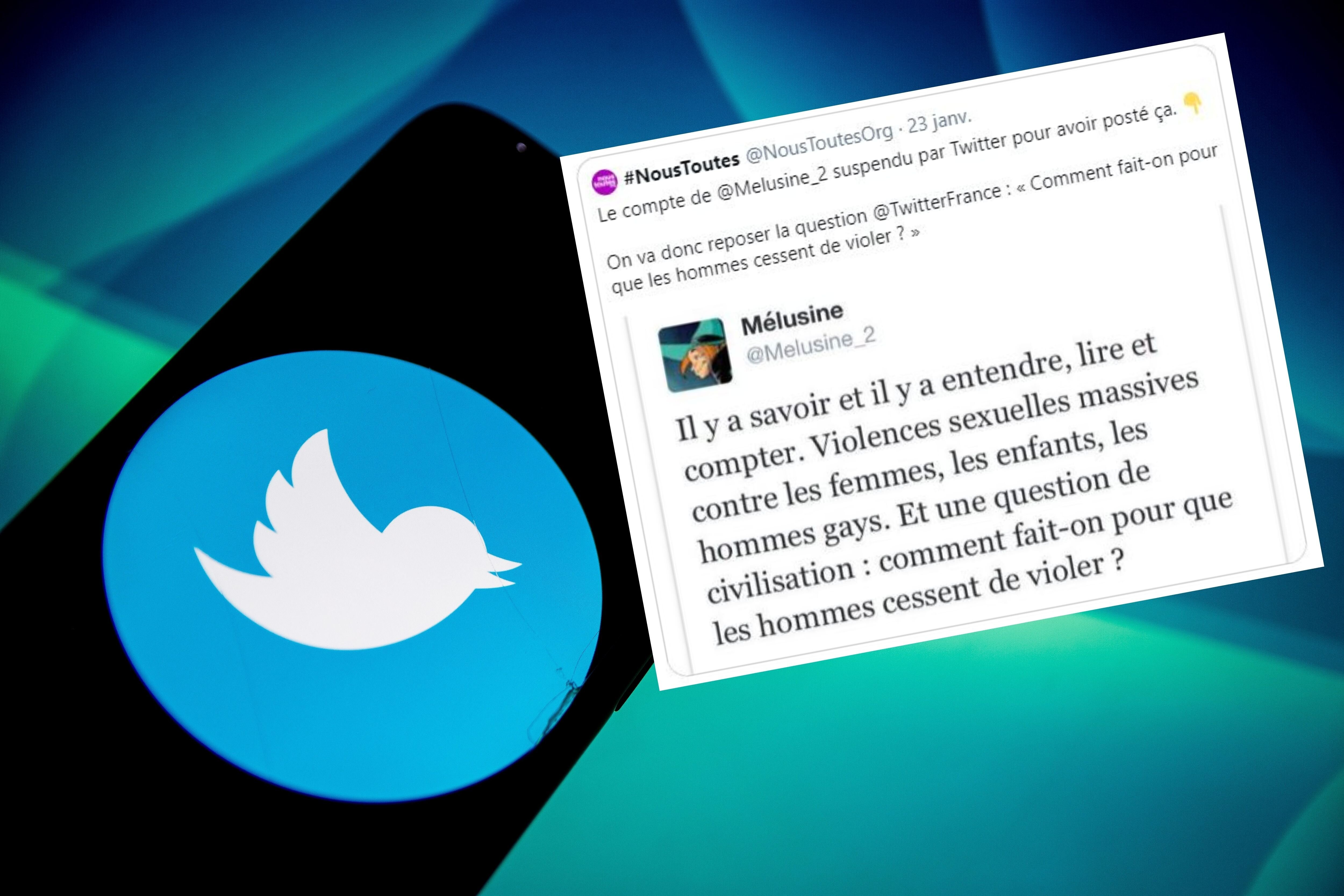 Twitter admet une "erreur" après la suspension de comptes féministes