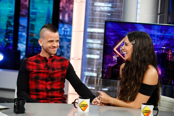 Cristina Pedroche y Dabiz Muñoz en 'El Hormiguero' en enero de 2019.