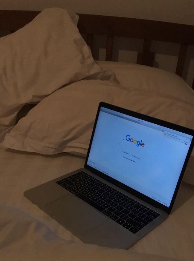 Working from Bed