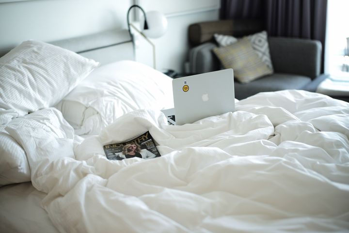 Working from Bed