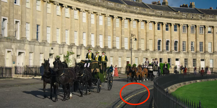 Does this "Bridgerton" mistake cross the line?