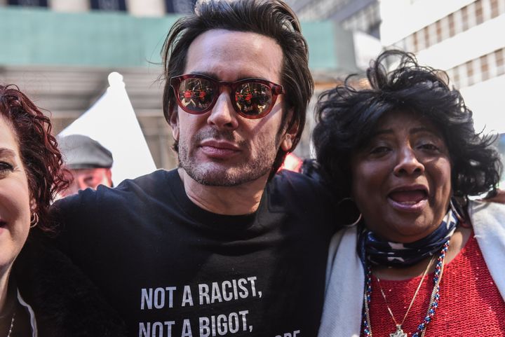 Brandon Straka attends a rally in support of President Donald Trump on March 23, 2019, in New York City.