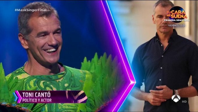 Toni Cantó en 'Mask Singer'.