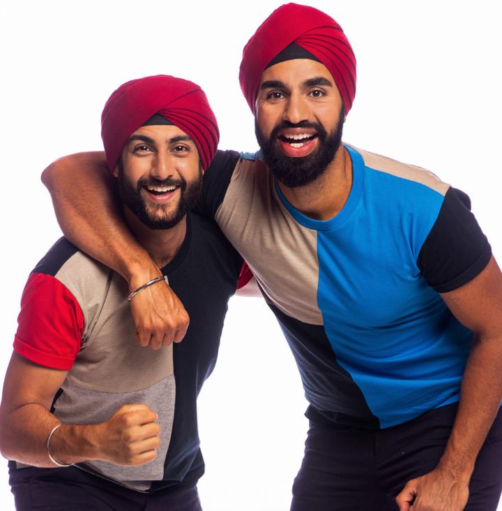 'The Amazing Race Australia' contestants Jaskirat Dhingra (left) and Anurag Sobti
