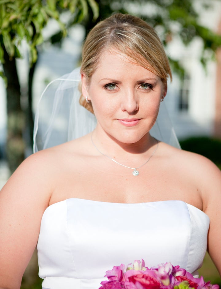 The author on her wedding day, June 13, 2009, in Decatur, Georgia.