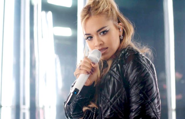 Rita Ora performing last year