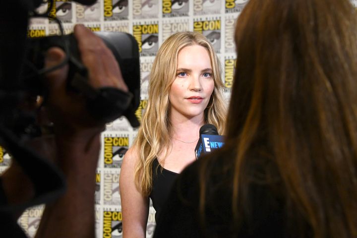 Tamzin pictured in 2019 at Comic-Con