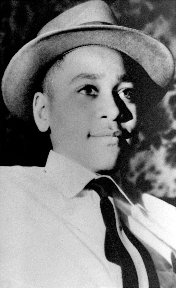Emmett Till was visiting an uncle in Mississippi when he was kidnapped, tortured and then murdered after being accused of whi