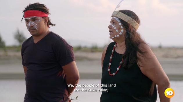 'The Amazing Race Australia' begins with a ‘Welcome to Country’ ceremony for the contestants offered by the Kuku Yalanji people from far north Queensland.