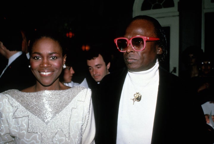 Cicely Tyson and Miles Davis in 1983 in New York City. 